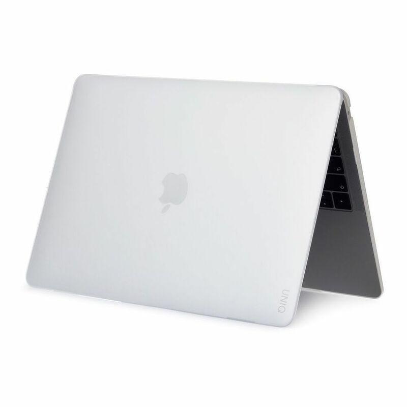 UNIQ - Uniq Husk Pro Claro Case Dove Matte Clear for Macbook Air 13-Inch