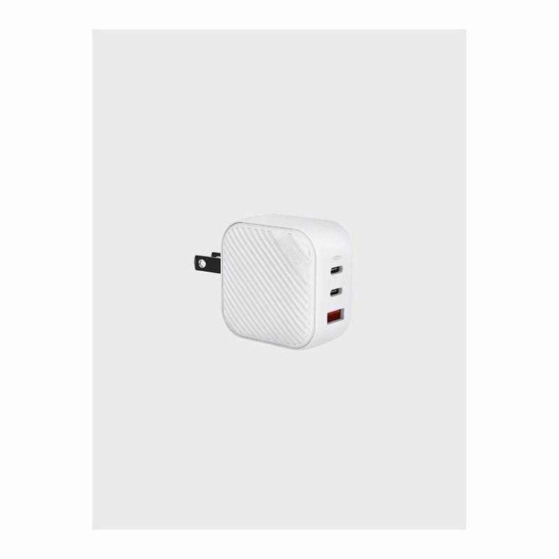 Uniq Verge Pro 66W Gan USB-C Wall Charger Cloud White UK, , large image number 1