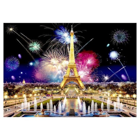WOODEN CITY - Wooden City Paris By Night L Wooden Jigsaw Puzzle (505 Pieces)