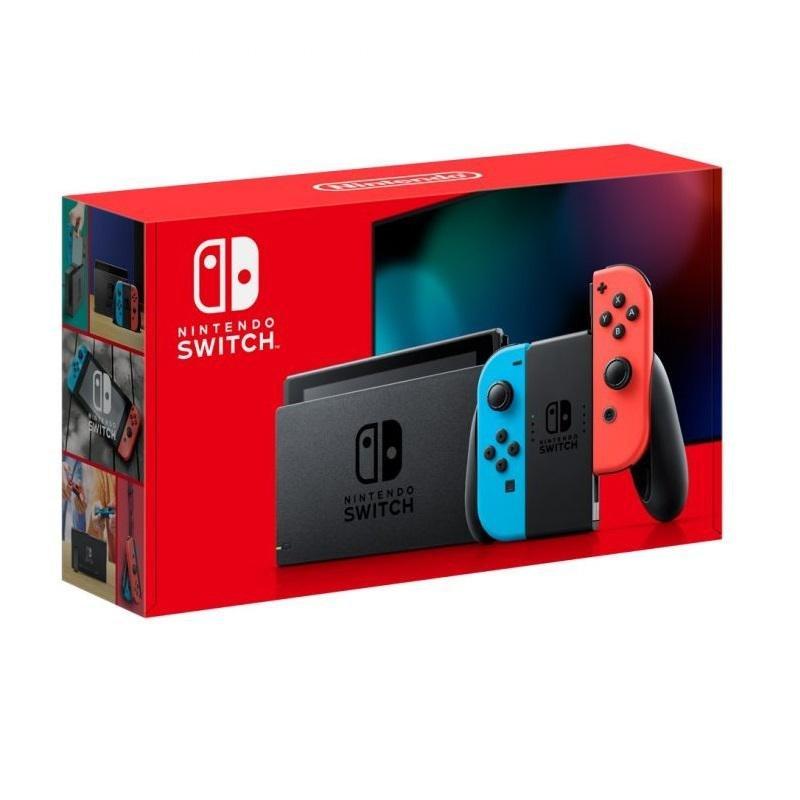 Nintendo Switch Neon Joy-Con Console, , large image number 0