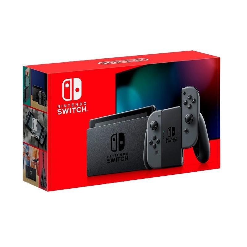 Nintendo Switch Grey Joy-Con Console, , large image number 0