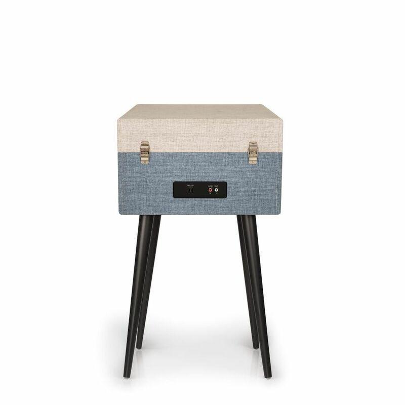 Crosley Dansette Bermuda Deluxe Turntable with Built-in Speakers - Tourmaline, , large image number 1