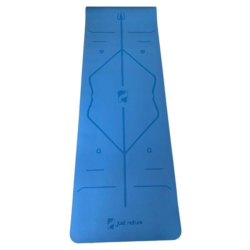 Just Nature Blue Yoga Mat Single Layer 1830 X 610 mm/6mm - Thick Blue, , large image number 0