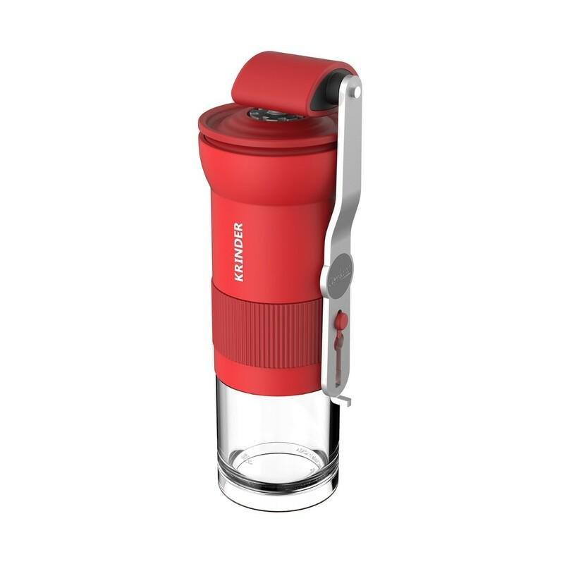 Cafflano Krinder precision metal-burr Coffee Grinder Red, , large image number 1