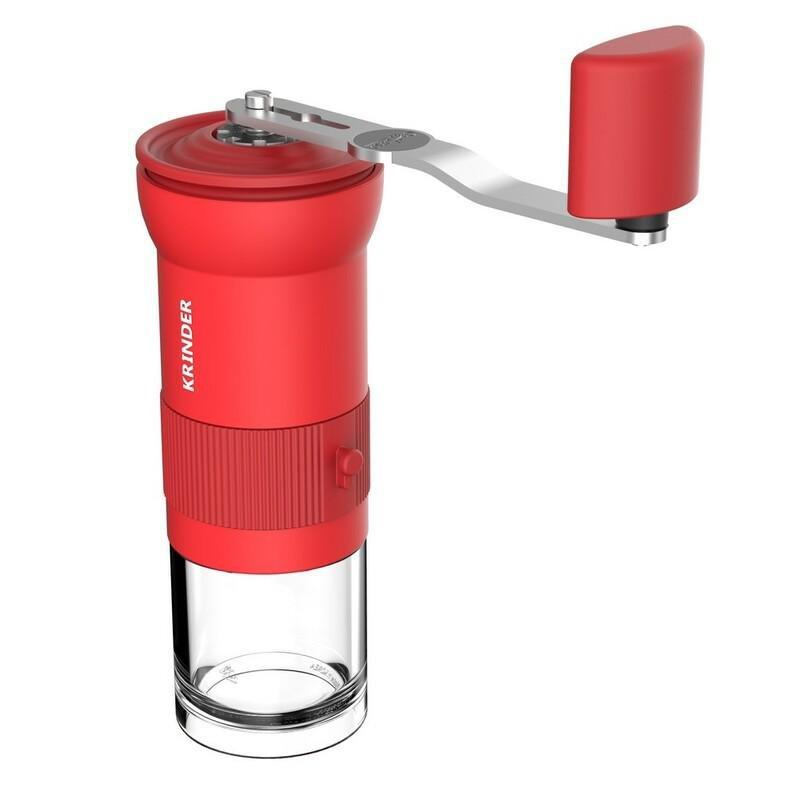 Cafflano Krinder precision metal-burr Coffee Grinder Red, , large image number 2