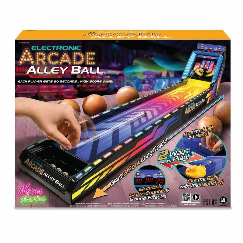 Merchant Ambassador Electronic Arcade Alley-Ball (Neon Series), , large image number 0