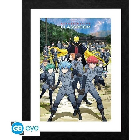 GB EYE LTD - GB Eye Assassination Classroom Framed Collector's Print "3-E Class" (30 x 40 cm)