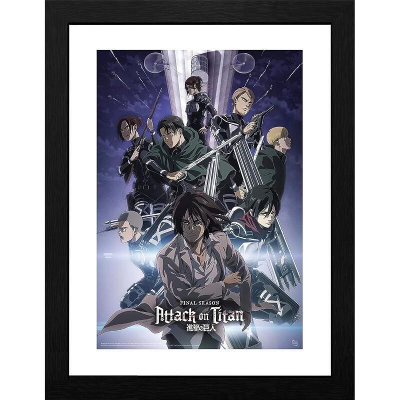 GB Eye Attack on Titan Framed Collector's Print "S4 key art 2" (30 x 40 cm), , large image number 0