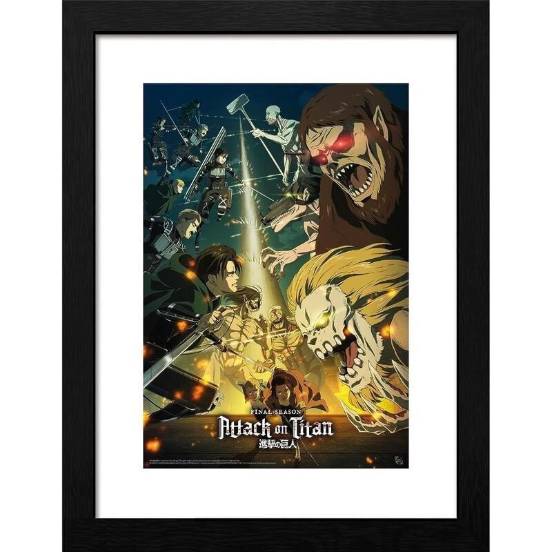 GB Eye Attack on Titan Framed Collector's Print "S4 key art 3" (30 x 40 cm), , medium