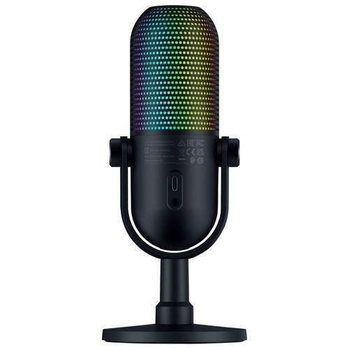 Razer Seiren V3 Chroma Rgb USB Condenser Microphone - Black, , large image number 1