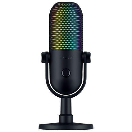 Razer Seiren V3 Chroma Rgb USB Condenser Microphone - Black, , medium