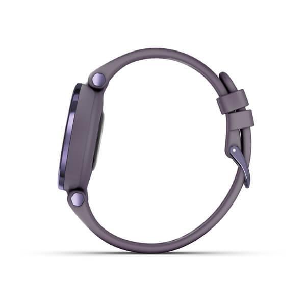 Garmin Lily Sport Midnight Orchid Bezel with Deep Orchid Case and Silicone Band Smartwatch, , large image number 1