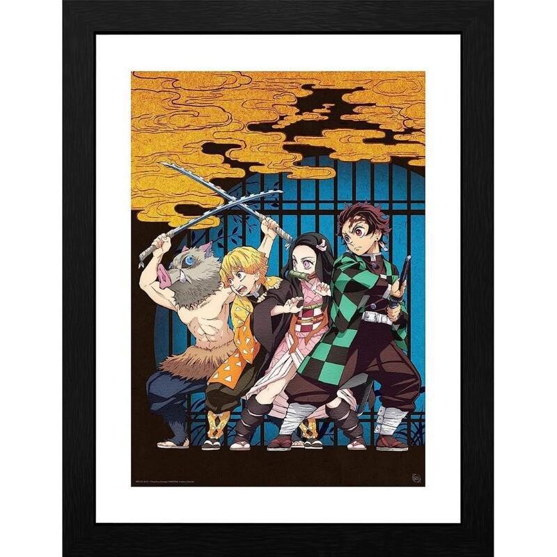 GB Eye Demon Slayer Framed Collector's Print "Key Art" (30 x 40 cm), , large image number 0