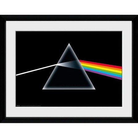 GB EYE LTD - GB Eye Pink Floyd Framed Collector's Print "Dark Side Of The Moon" (30 x 40 cm)