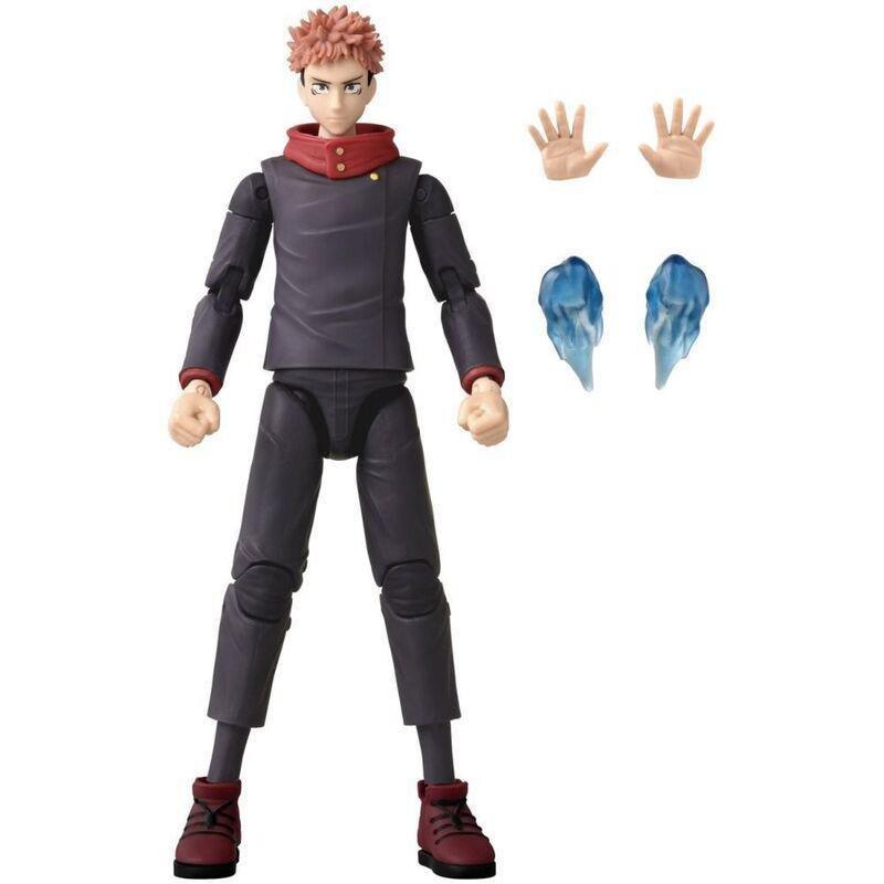 Bandai Jujutsu Kaisen Anime Heroes Yuji Itadori 6.5 Inch Action Figure, , large image number 1