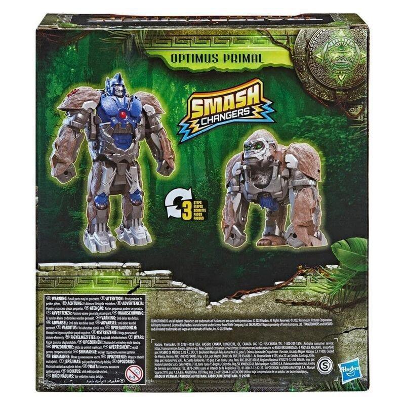 Hasbro Transformers Toys Transformers: Rise of the Beasts Smash Changer Optimus Primal 9-inch Action Figure, , large image number 2