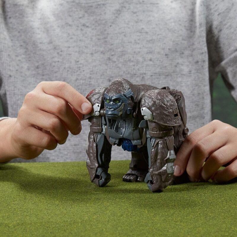 Hasbro Transformers Toys Transformers: Rise of the Beasts Smash Changer Optimus Primal 9-inch Action Figure, , large image number 4