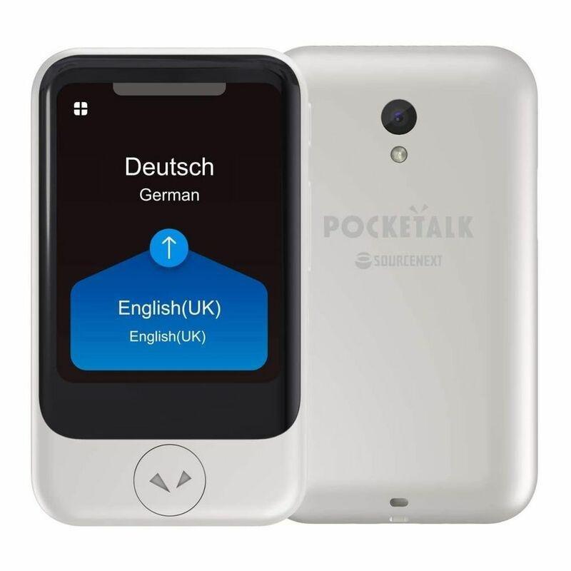 Pocketalk S Portable Language Translator Esim White, , large image number 0