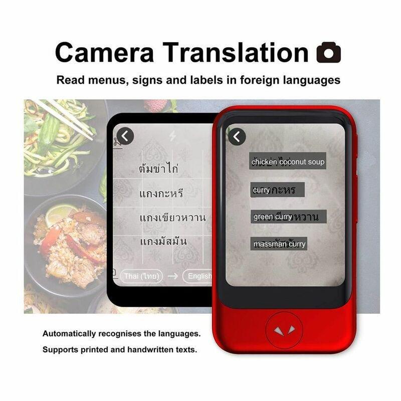 Pocketalk S Portable Language Translator Esim Red, , large image number 3
