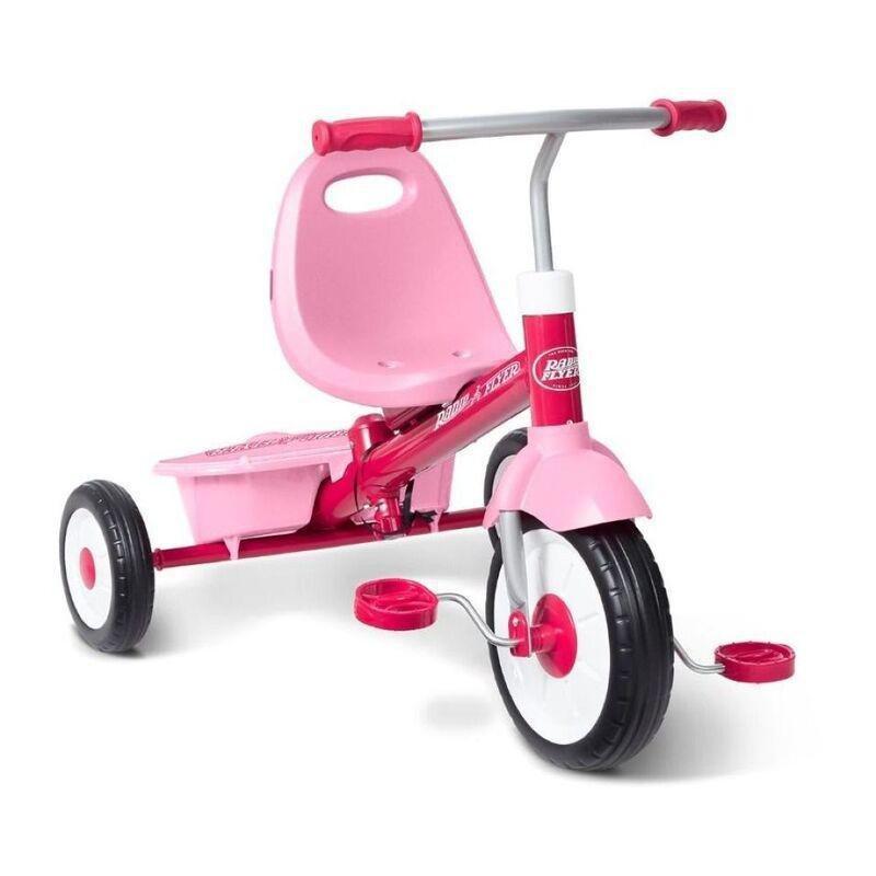 Radio Flyer 3-in-1 Stroll N Trike - Pink, , medium