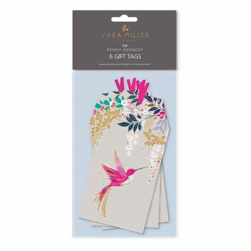 Sara Miller Grey Hummingbird Tag Pack, , medium