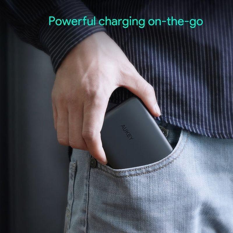 Aukey PB-N73 Slim 10000mAh 15W Power Bank, , large image number 3