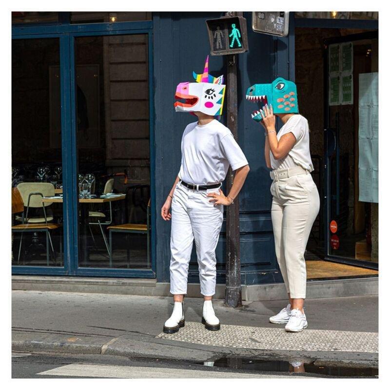 Omy 3D Mask Unicorn Pink, , large image number 4
