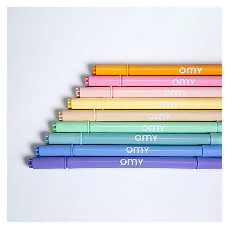 Omy 9 Markers Pastel, , large image number 2