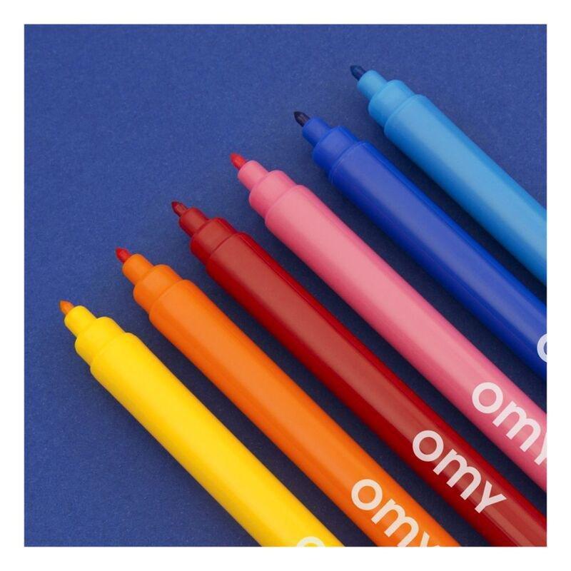 Omy Box Of 16 Felt Pen Washable, , large image number 4