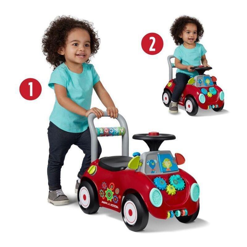 Radio Flyer Busy Buggy Baby Push Toy - Red, , large image number 8