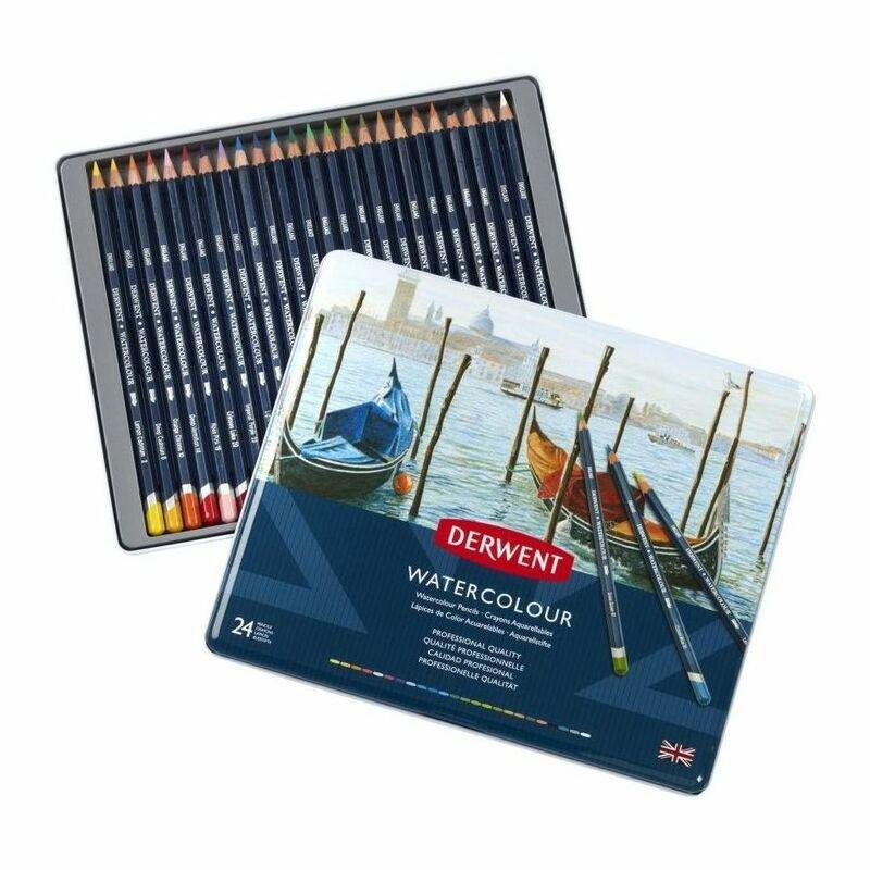 Derwent Watercolour Colour Pencils (Set of 24), , large image number 0