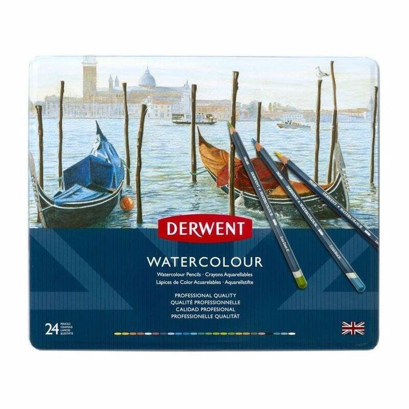Derwent Watercolour Colour Pencils (Set of 24), , large image number 1