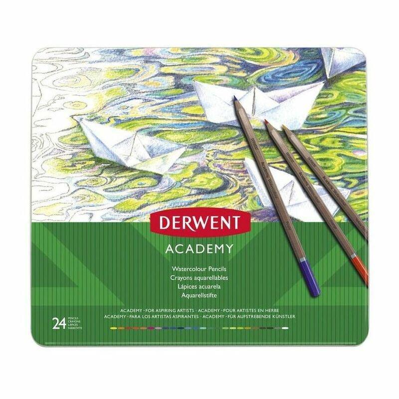 Derwent Academy Watercolour Colour Pencils (Set of 24), , large image number 1