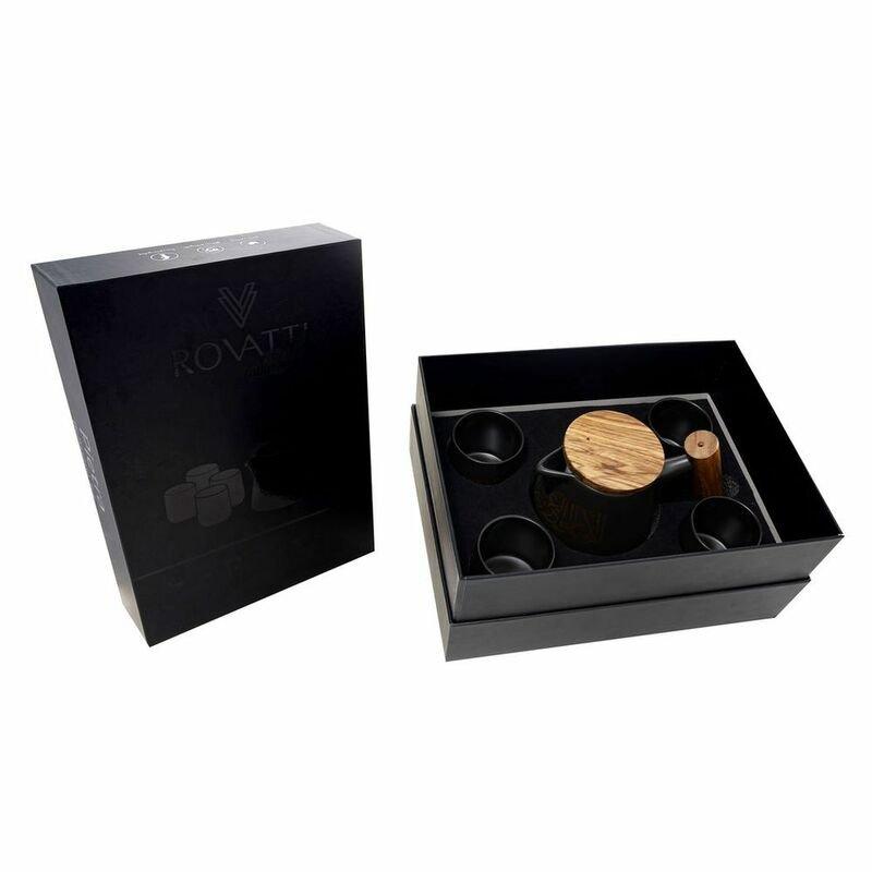 Rovatti Pietra Belissimo Tea Set UAE Black (Set of 5), , large image number 4