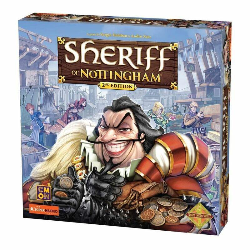 Sheriff of Nottingham Board Game (English/Arabic/French), , large image number 0
