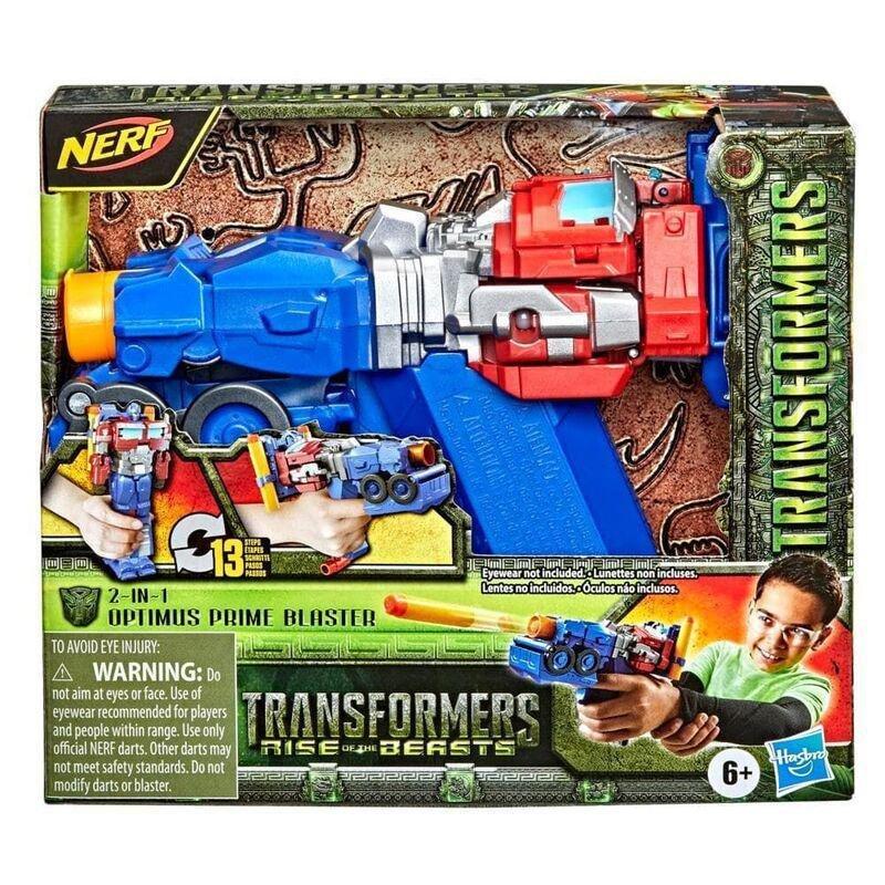 Hasbro Transformers: Rise of the Beasts 2-in-1 Optimus Prime Blaster, , large image number 1