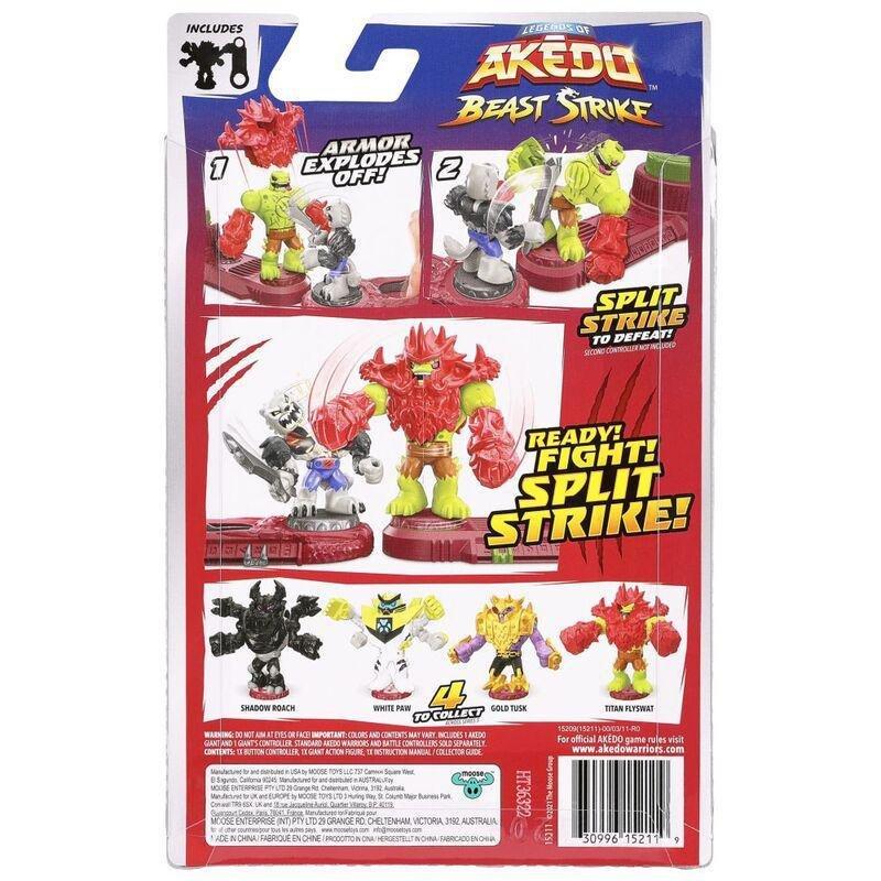 Legends Of Akedo Beast Strike Battle Giants White Paw Single Pack 15211, , large image number 5