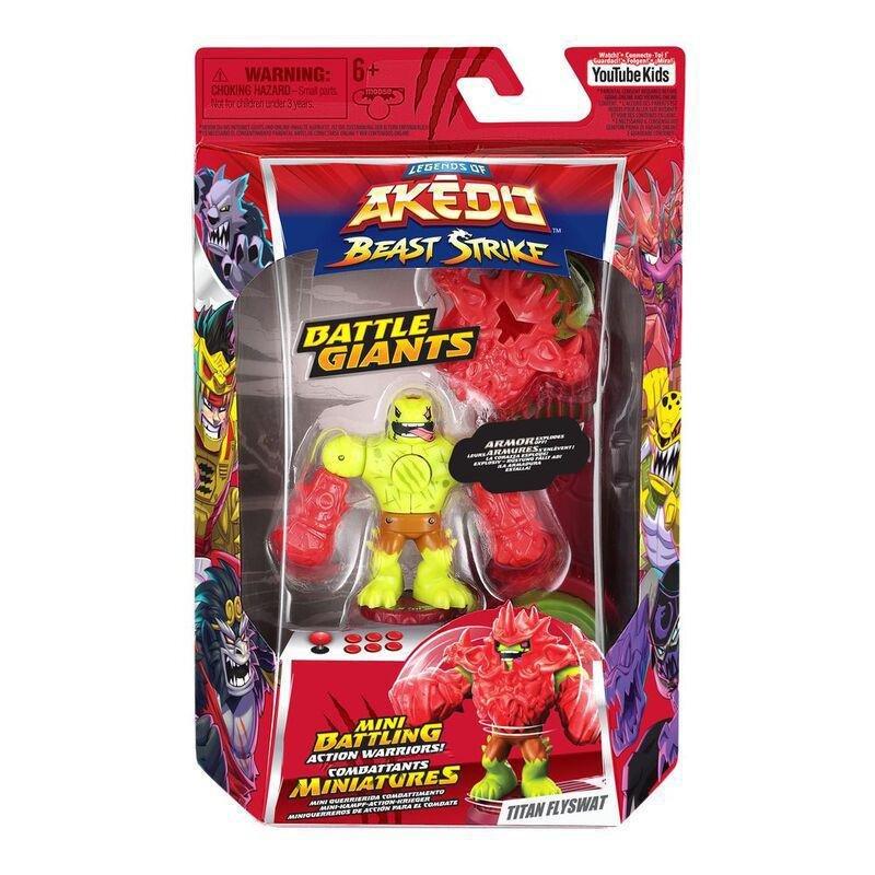 Legends Of Akedo Beast Strike Battle Giants Titan Flyswat Single Pack 15213, , large image number 0