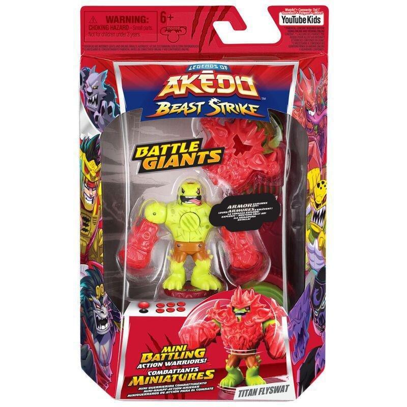 Legends Of Akedo Beast Strike Battle Giants Titan Flyswat Single Pack 15213, , large image number 1