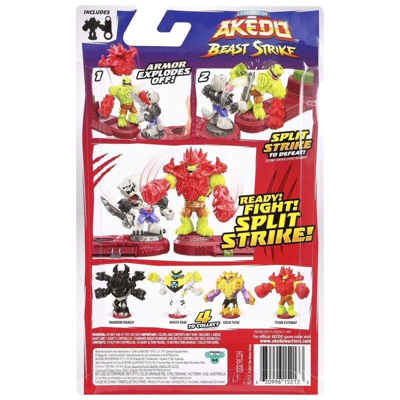 Legends Of Akedo Beast Strike Battle Giants Titan Flyswat Single Pack 15213, , large image number 4