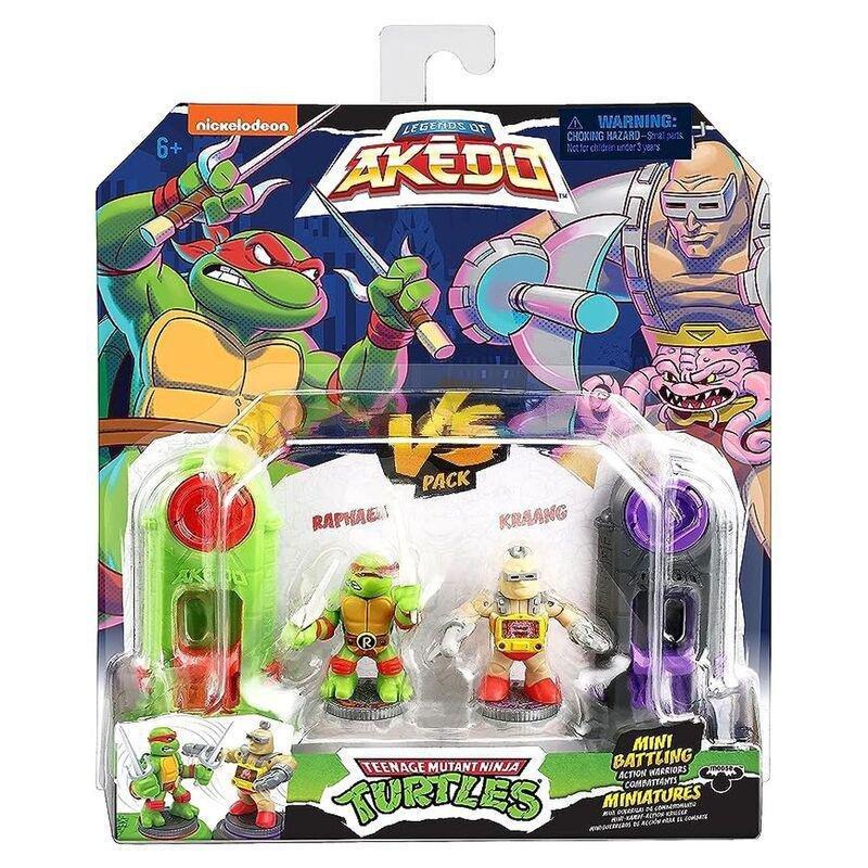 Legends Of Akedo Tmnt Raphael Vs Kraang Mini Battling Action Warriors 15245, , medium