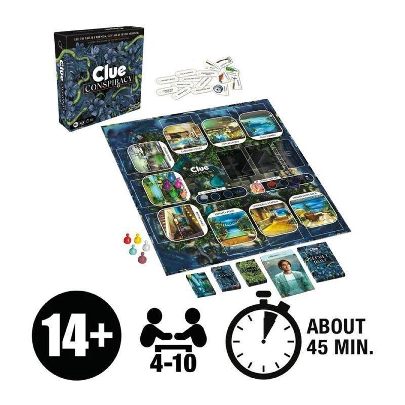 Hasbro Gaming Clue Conspiracy Board Game F6418, , large image number 2