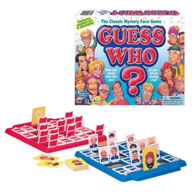Hasbro Gaming Guess Who Original Guessing Game Board Game F6105, , large image number 0