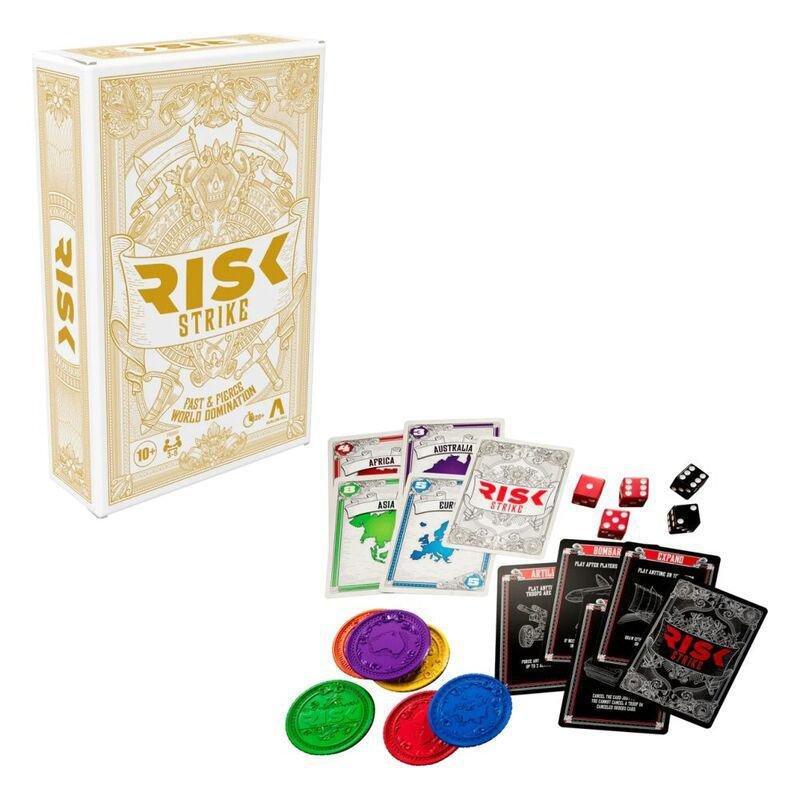 Hasbro Gaming Risk Strike Cards And Dice Game F6650, , medium