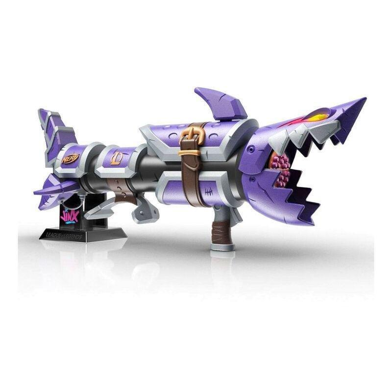 Nerf Lmtd League Of Legends Jinx Fishbones Blaster F6382, , medium