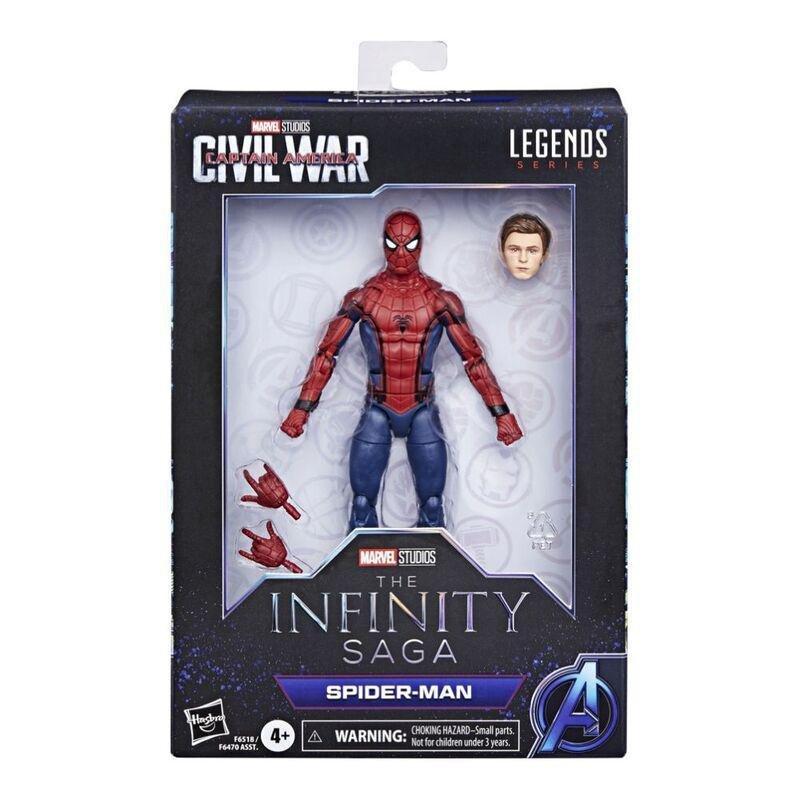 Hasbro Marvel Legends Series Captain America Civil War Spider-Man 6 Inch Action Figure F6518, , large image number 0