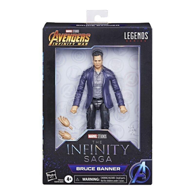 Hasbro Marvel Legends Series Avengers Infinity War Bruce Banner 6 Inch Action Figure F8554, , large image number 0