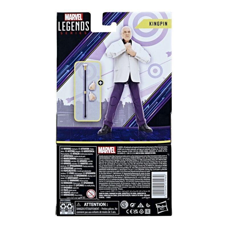 Hasbro Marvel Legends Series Hawkeye Kingpin 6 Inch Action Figure F6531, , large image number 1