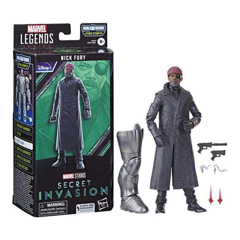 Hasbro Marvel Legends Series Secret Invasion Nick Fury 6 Inch Action Figure F6537, , large image number 1