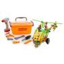 POLESIE - Polesie Construction Set Young Engineer 129 Pieces Helicopter